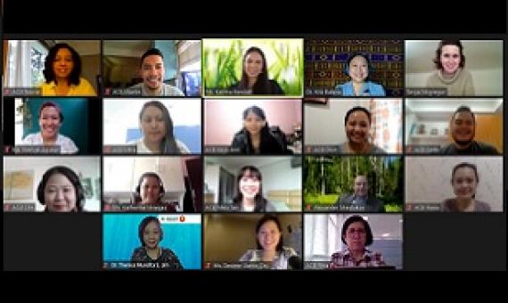 Screen-grabbed from the online launch of regional training materials on gender and biodiversity. Credit - https://pia.gov.ph/ 