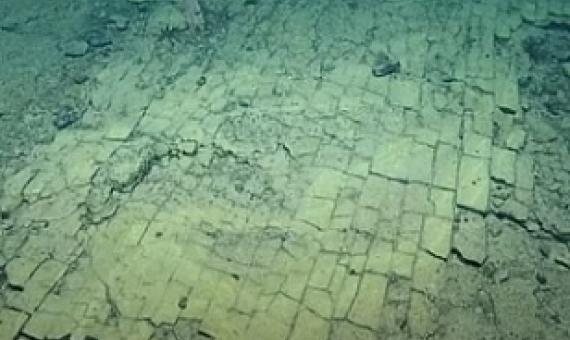 A deep-sea 'yellow brick road'. Image - The Ocean Exploration Trust/E/V/Nautilus/YouTube Screenshot