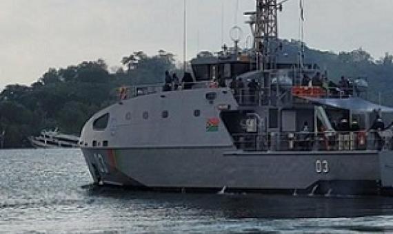 RVS Takuare has undertaken its first ever exercise following its arrival to Vanuatu. Photo: VPF|FB  By Anita Roberts