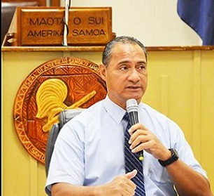 Director of the Department of Marine and Wildlife Resources, Taotasi Archie Soliai. Credit - AF