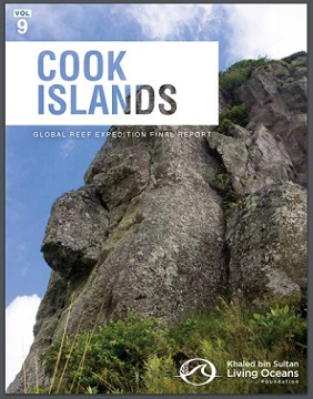 Cook Islands Coral reef survey report cover