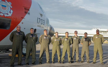 US Coast Guard HC-130 and Crew. Photo: FFA.