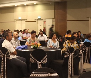 Delegates and stakeholders attending the Fiji Seascape Symposium at the GPH in Suva on Wednesday, April 20, 2022. Picture: FIJI SEASCAPE SYMPOSIUM