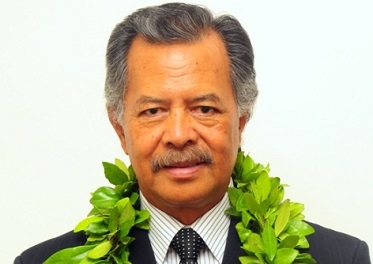 Henry Puna. Hon. Prime Minister of the Cook Islands. Photo - SPREP