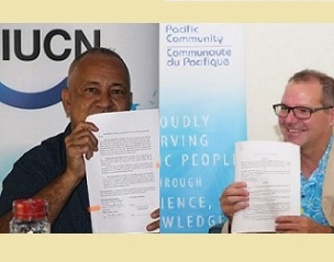 New agreement between IUCN ORO and SPC. Credit - SPC