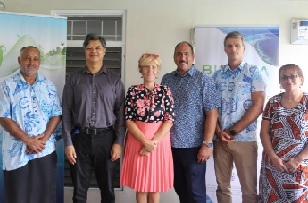 Group photo of EU delegation, IUCN and NTF. Credit - Epeli Nakautoga, IUCN Oceania