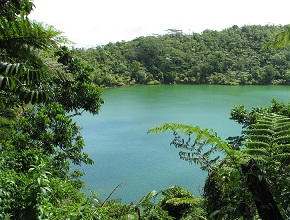 lake lanoto'o national park, Samoa. credit - V. Jungblut