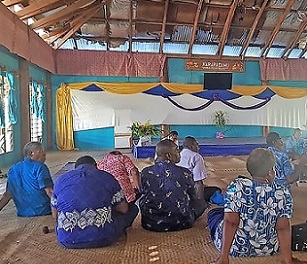 Traditional leaders from Nacula and Yasawa districts at the marine protected areas meeting with WWF. Picture: SUPPLIED