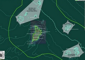 Motiti Protection Areas map. Photo / Supplied Rotorua Daily Post