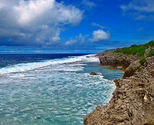 Coastal area, Niue. Credit- V. Jungblut