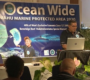 Tofia Niue and the Government celebrate 5 years of partnership with the Niue Ocean Wide program. Credit - https://tvniue.com/ 