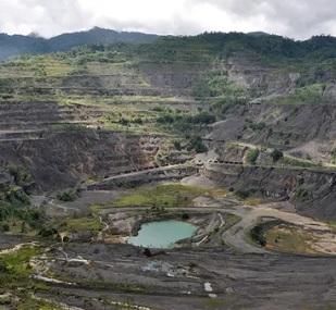 The Panguna mine was the catalyst for a decade-long civil war on Bougainville, a now autonomous region of Papua New Guinea. Photograph: Ilya Gridneff/AAP