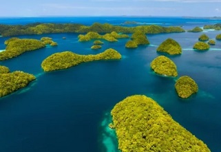 Palau ... the Pacific island nation will host a global meeting on ocean protection this year.CREDIT:ALAMY