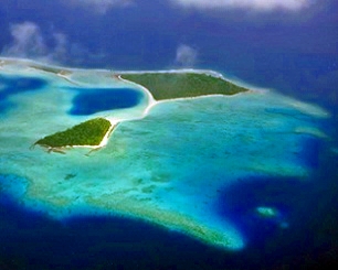 Ailinglaplap Atoll, of which Jeh Island forms a part. Reinhard Dirscherl / The Image Bank / Getty Images