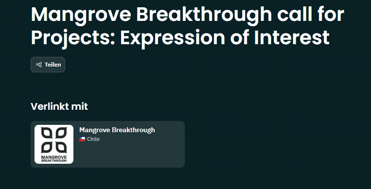 Mangrove Breakthrough