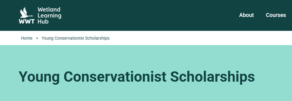 Young Conservationist Scholarships