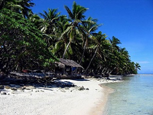 The Northern Group atoll of Suwarrow, among the most isolated islands in the Cook Islands. 21012527. credit - https://www.cookislandsnews.com/ 