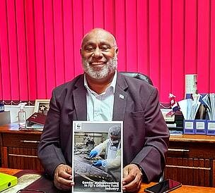 Fiji’s Minister for Fisheries, Semi Koroilavesau. Credit - Pita Ligaiula