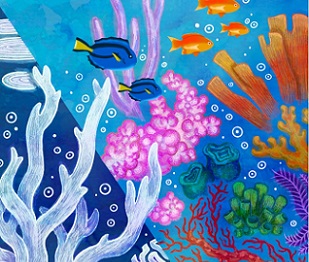 coral reefs. credit - Isabella Lee/Daily Bruin