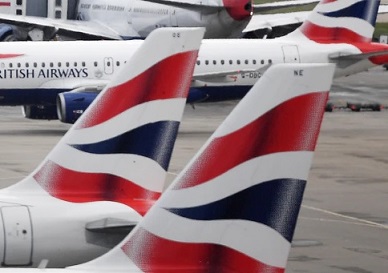 Global air travel is down significantly as a result of the pandemic. Andy Rain/EPA