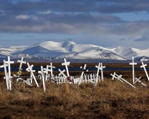 As global warming melts permafrost such as the Alaskan tundra, what new threats will be unfrozen? Source - https://phys.org/