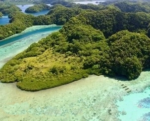 Ngerchelngael island, Palau. credit - www.islandtimes.org