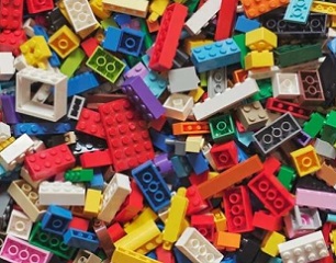 toy plastic pieces. Credit: Xavi Cabrera/Unsplash, FAL