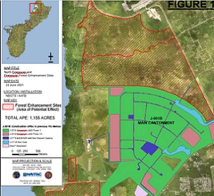 Navy proposes limestone forest habitat restoration in Finegayen. Credit - www.pacificislandtimes.com