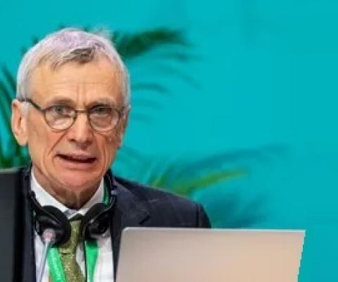 David Cooper, as the acting executive secretary for the UN convention on biological diversity (CBD), is urging immediate action to protect 30% of the planet. Photograph: Julian Haber/UN Biodiversity