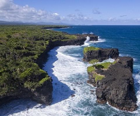 Ole Pupu Pu'e National Park, Samoa. 