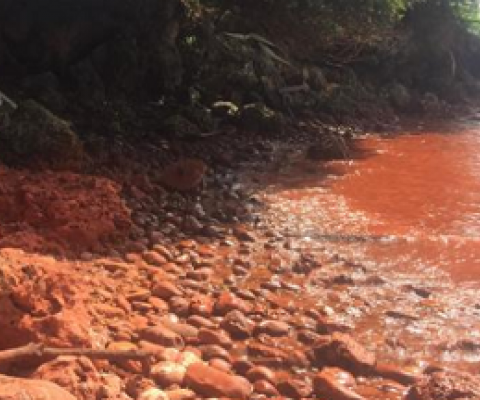 Basamuk Bay. Photo: Facebook/ Elisha Wesley Mizeu