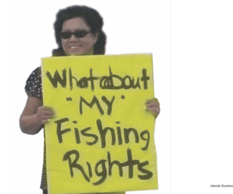Gender, fishing rights