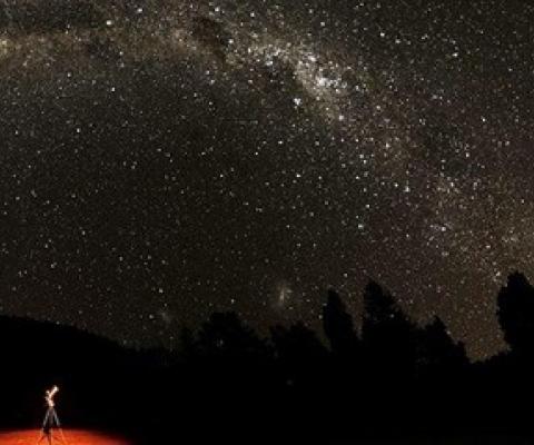 The southern Milky Way graces the night skies over Wai-iti, near Wakefield - the home of New Zealand's first Dark Sky Park. Photo: Darkskies.nz / Supplied