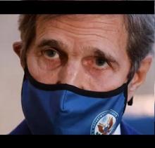 US climate envoy John Kerry has been in Shanghai for climate talks with his Chinese counterpart Xie Zhenhua. Photograph: Ludovic Marin/AFP/Getty Images