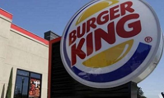 This April 25, 2019, file photo shows a Burger King in Redwood City, Calif. Burger King is announcing its work to help address a core industry challenge: the environmental impact of beef. Credit - AP Photo/Jeff Chiu, File
