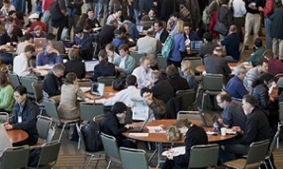 The annual meeting of the American Geophysical Union is one of the world’s largest scientific conferences. Attendance figures for 2019 reached close to 28,000.Credit: marekuliasz/Shutterstock