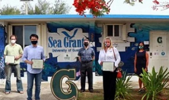UOG Sea Grant research awardees. Credit - https://www.guampdn.com/