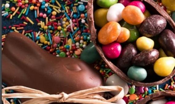 chocolate easter eggs. Credit - shutterstock.com