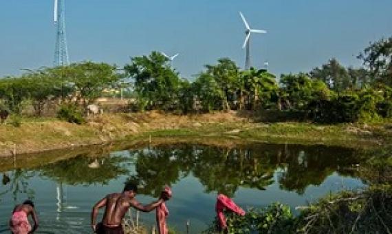 A recovery plan that puts nature at the centre could lift a billion people out of poverty, create nearly 400 million jobs and deliver $10tn in economic value. Photograph: Amitava Chandra/Climate Visuals Countdown