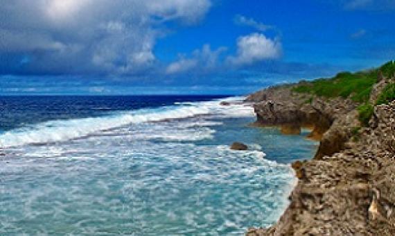 Coastal area, Niue. Credit- V. Jungblut