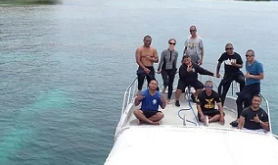 Coral Reef Rehabilitation Project deploys 240 corals near Ngerchong Island. Credit - www.islandtimes.org