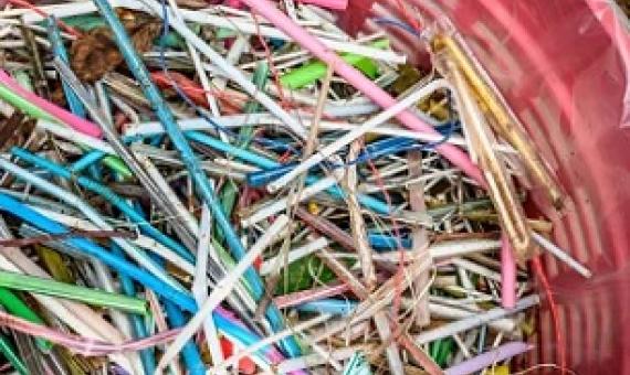  Plastic straws get stuck in the airways of marine life and cause painful internal injuries. Queensland will move to ban them along with plastic cutlery, stirrers and plates. Photograph: Mladen Antonov/AFP/Getty Images