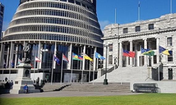 New Zealand Parialemt house, Wellington. credit - https://www.parliament.nz/