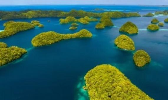 Palau ... the Pacific island nation will host a global meeting on ocean protection this year.CREDIT:ALAMY