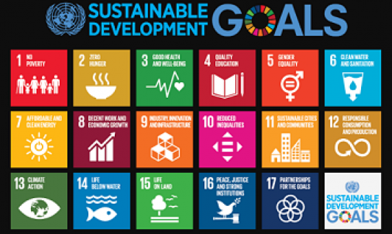 SDGs diagram. Public Domain