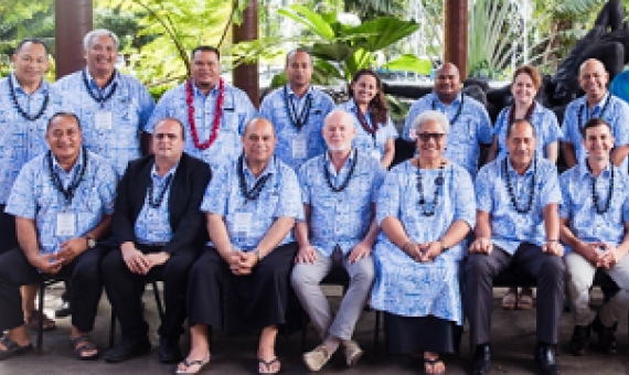 Pacific Environment Ministers at the SPREP high level Talanoa, Samoa