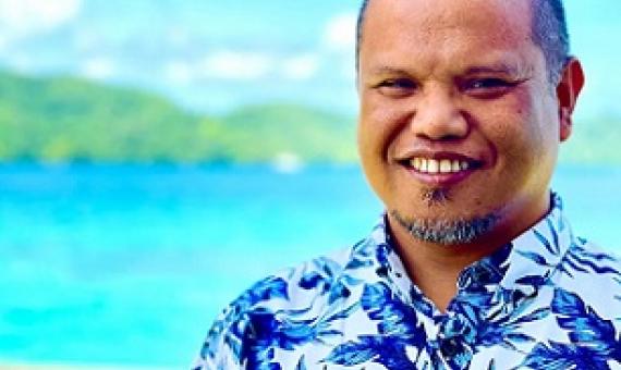 Minister Steven Victor, Ministry of Agriculture, Fisheries and Environment (MAFE). Photo - Leilani Reklai, https://islandtimes.org/