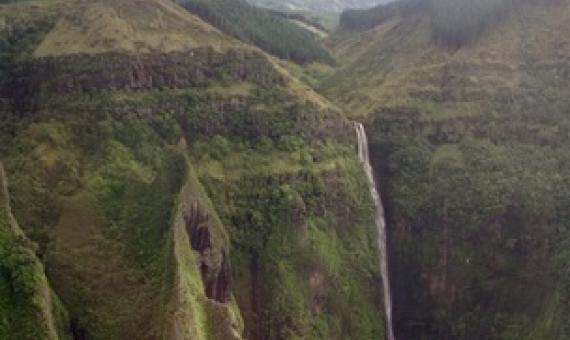 Hakaui waterfall, Nuku Hiva Island, Marquesas. Credit - Yves Picq CC BY-SA 3.0