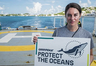 Shailene Woodley, actor and climate change advocate